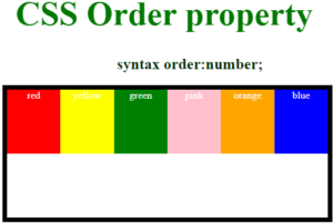 CSS Order | How does CSS Order work with Examples?