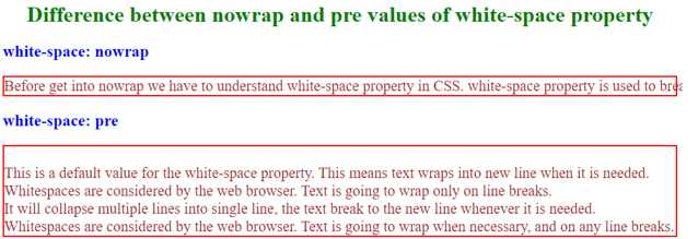 CSS nowrap - 3