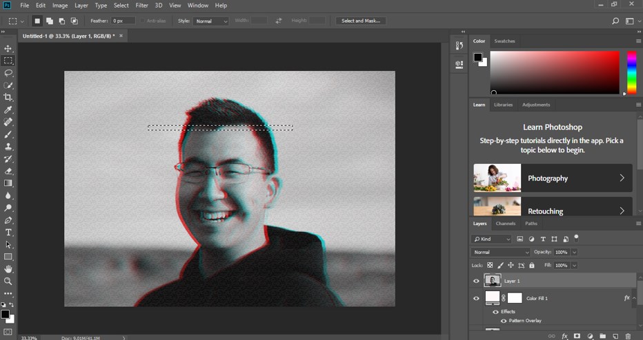 Glitch Effect in Photoshop - 18