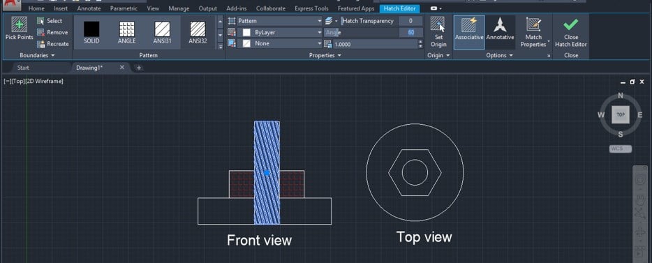 Hatch AutoCAD - 16