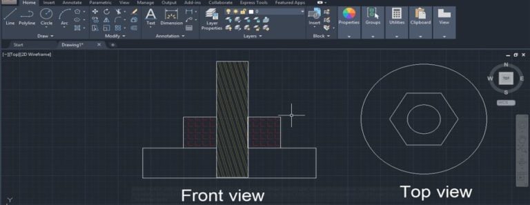 Hatch Autocad How To Use Hatch Command In Autocad 0238