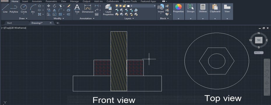 how to change hatch pattern in autocad