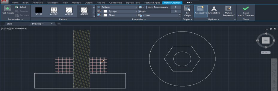 Hatch AutoCAD - 20