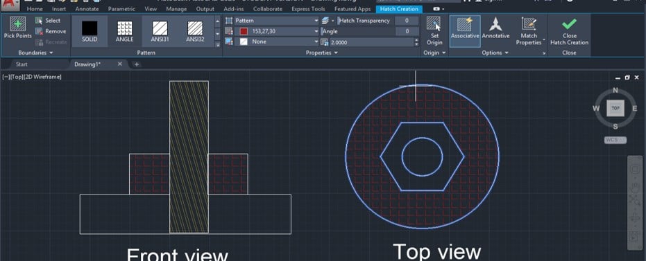 Hatch AutoCAD - 21