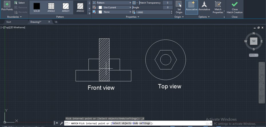 hatch autocad 2007