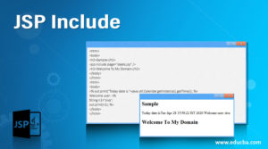 JSP Include | Complete Guide To JSP Include With Examples