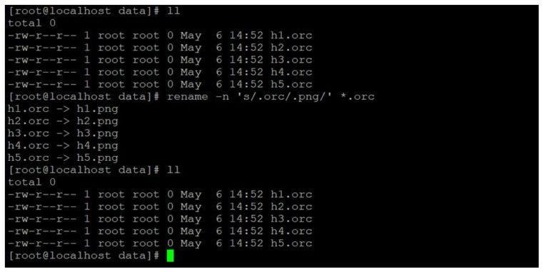 rename directory linux