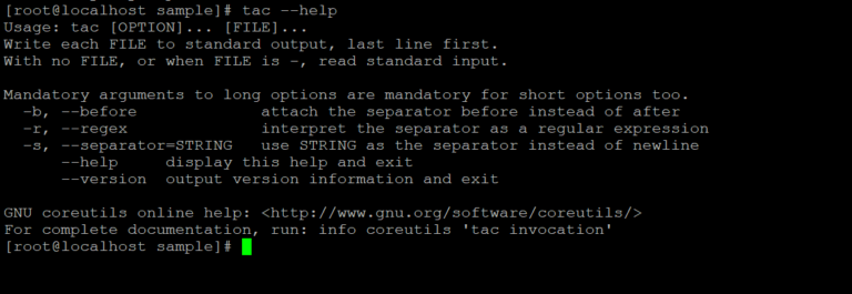 Linux tac | How does Linux Tac Command Work with Examples