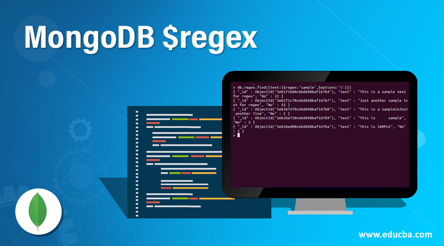 MongoDB regex Syntax Parameters To Deal With The String Data Types