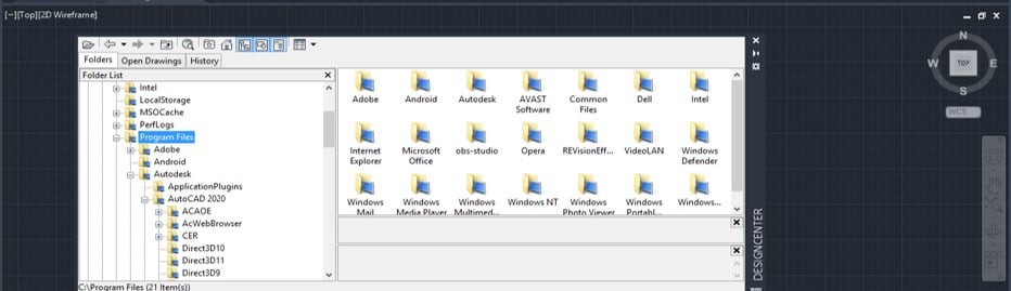 Autodesk folder