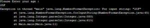 NumberFormatException in Java | How NumberFormatException work?