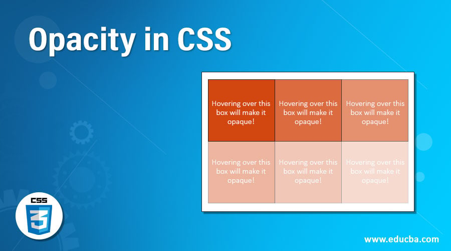 Opacity in CSS  Examples to Implement Opacity in CSS