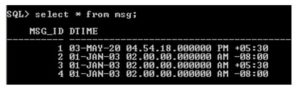 Oracle timestamp 6 формат