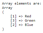 PHP unset Array Example 2