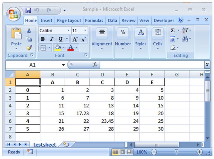 Pandas DataFrame to excel 4JPG