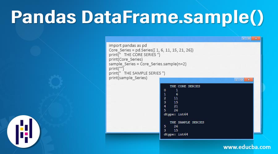 Pandas DataFrame.sample()