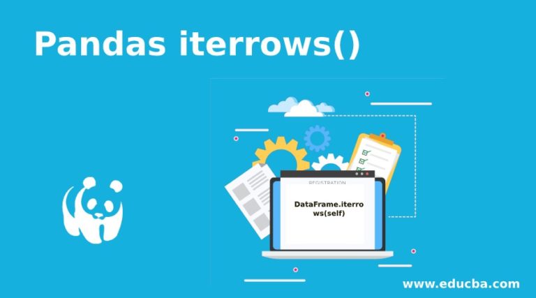Pandas iterrows() | Examples of Pandas iterrows() with Code and Output