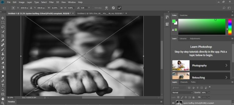 Photoshop Cinemagraph | Creating Cinema Effects for Steady Images