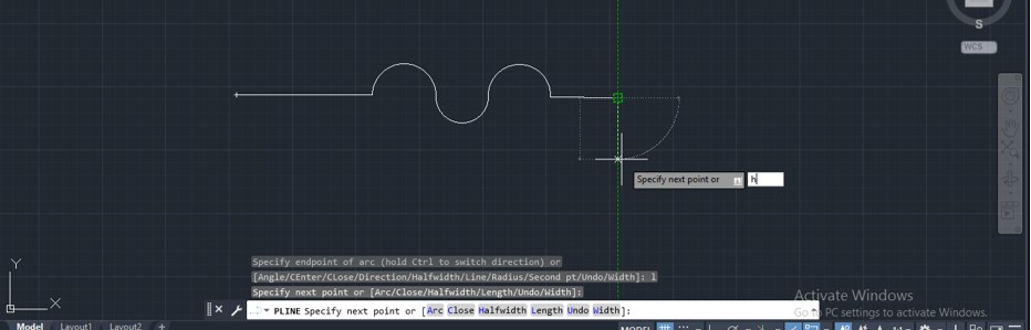 Polyline in AutoCAD - 14