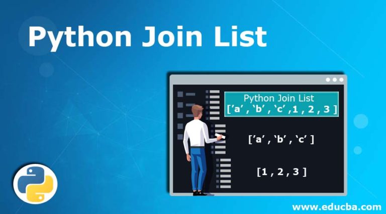 Python Join List Learn The Working Of Python Join List 8577