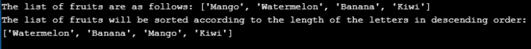 Python Sort List | Functions of the sort() List in Python with Examples