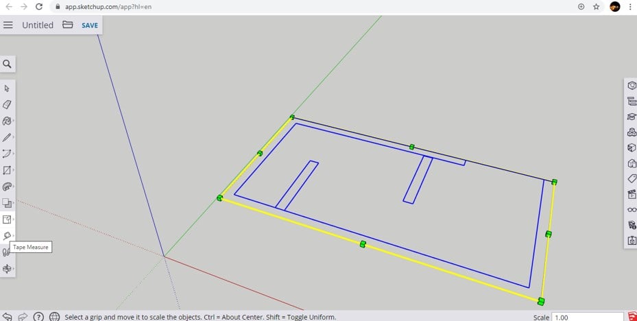 importare file autocad in sketchup