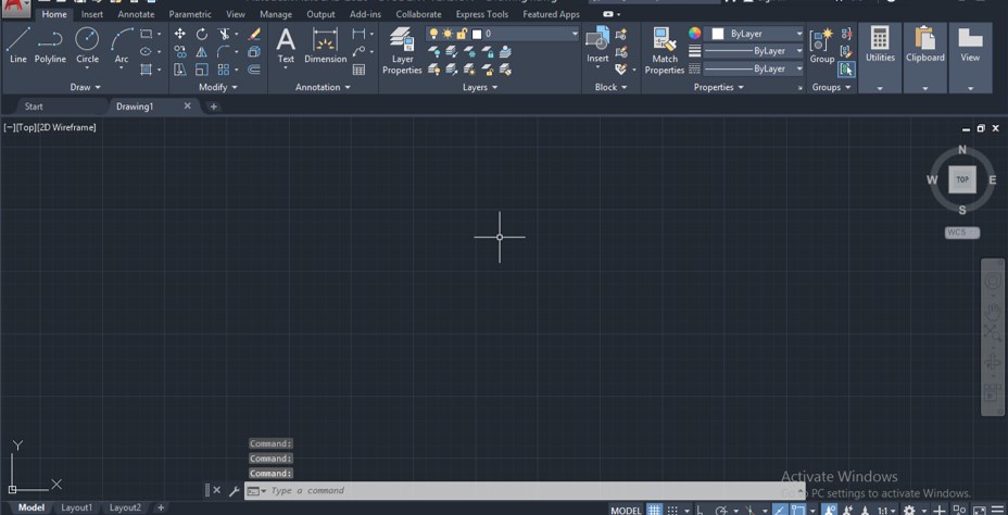 Команда dtext в autocad