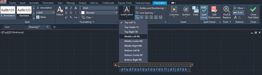 double line text font in autocad