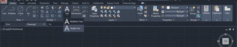 Text Command In AutoCAD | Steps To Use Text Command In AutoCAD