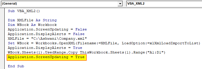 Skjermoppdatering programeksempel 2-8