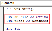 VBA XML de Exemplo 2-2