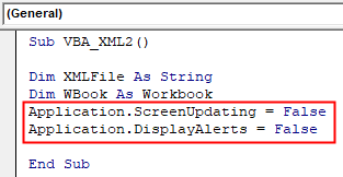 VBA XML voorbeeld 2-3