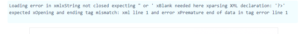 XML Error How does Error Function Work in XML with Examples 