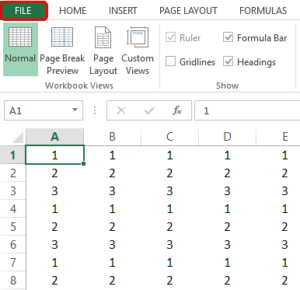 import data from excel to pdf