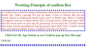 Customize Confirm Box In Javascript Example