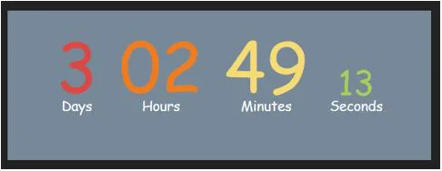 Countdown timer