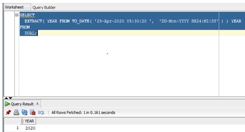 oracle date function 2