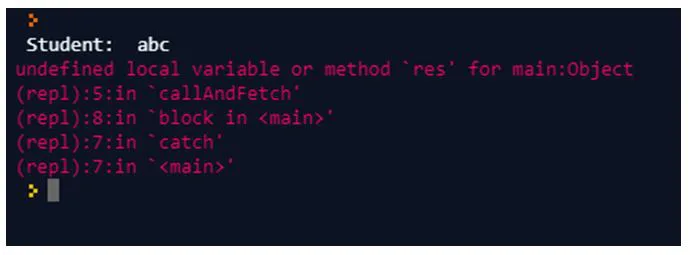 try catch in Ruby | How try-catch works in Ruby with Examples