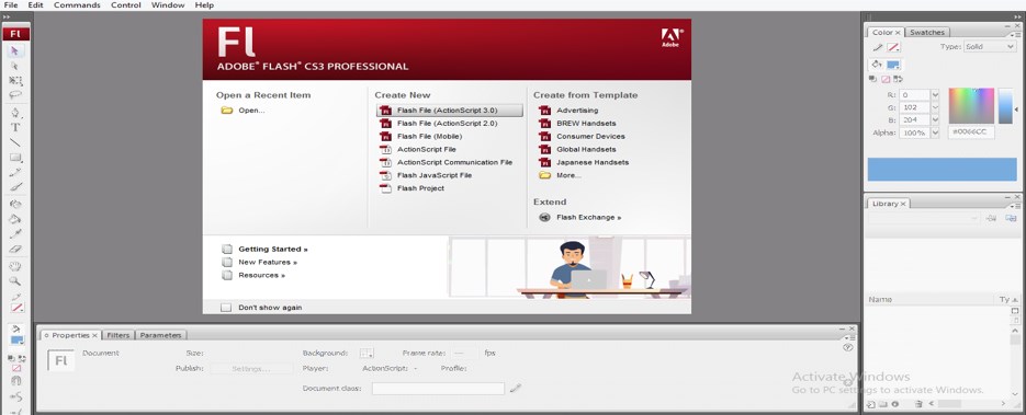 adobe flash actionscript 3.0