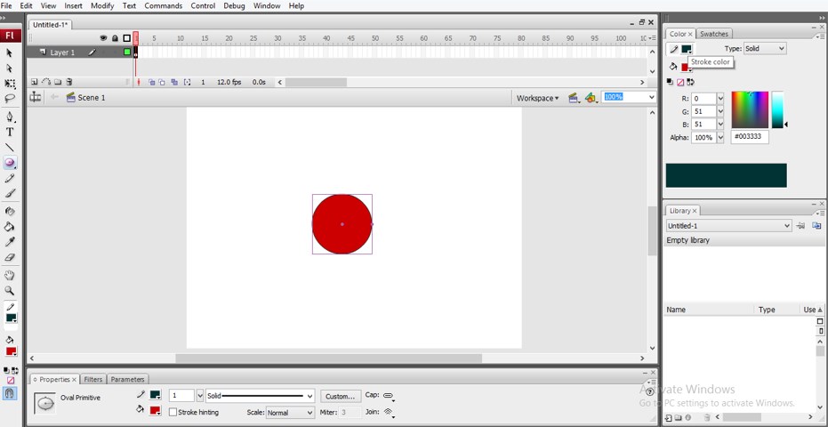 Animation in Adobe Flash | How to Create Animation in Flash?