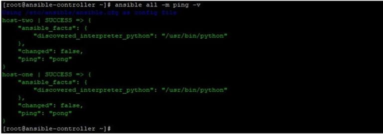 Ansible Ping Check Example