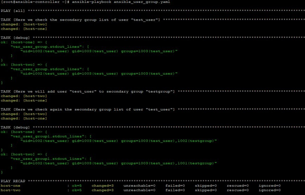 Ansible User Module - 2