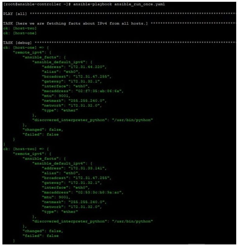 Ansible run_once | How does Ansible run_once work? Examples