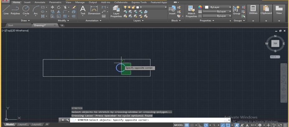 AutoCAD Stretch - 18