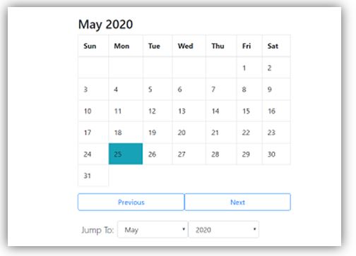 Bootstrap Calendar | How does Bootstrap Calendar works? Examples