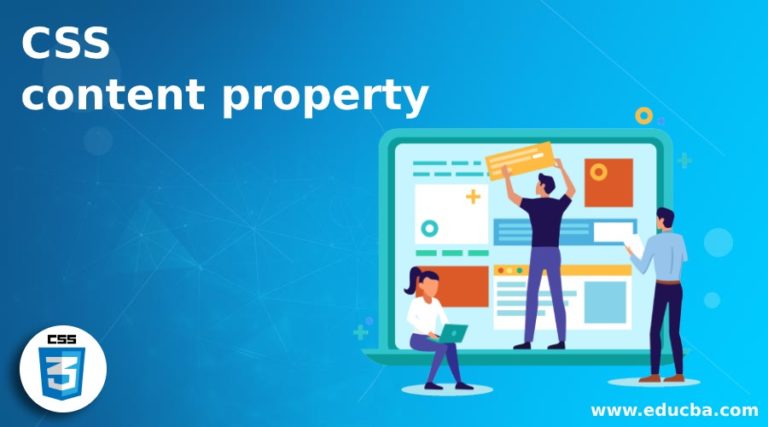 CSS content property | How content property works in CSS with Examples