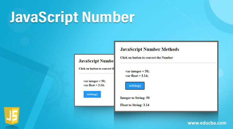 JavaScript Number | Syntax | Examples to Implement