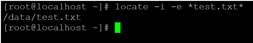 Linux Locate Command-1.8