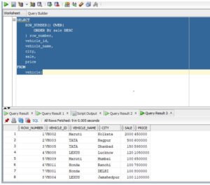 Oracle Analytic Functions | Top Most List of Oracle Analytic Functions