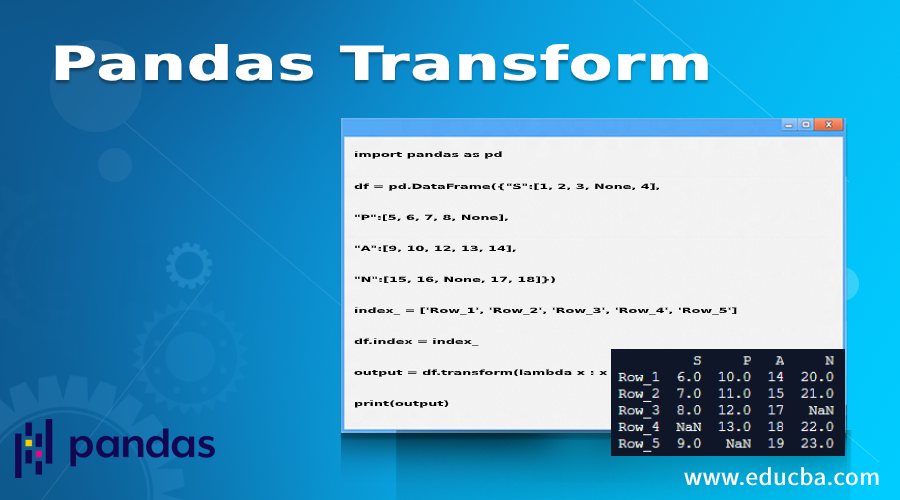 Pandas Transform